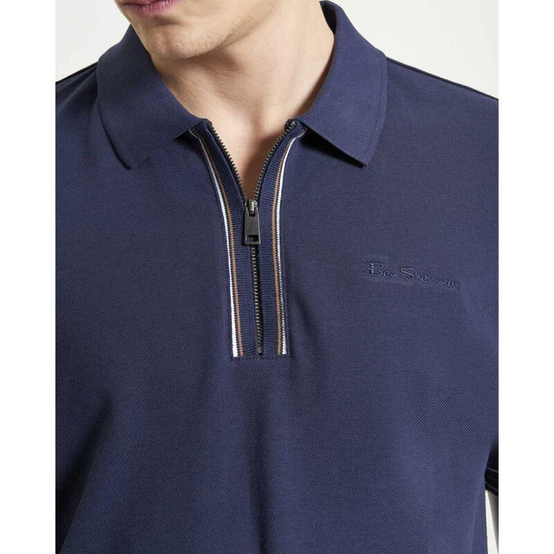 Ben Sherman Placket Interest Polo Shirt image number 2